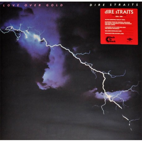 Dire Straits ‎– Love Over Gold - LP Vinyl Album + MP3 Code