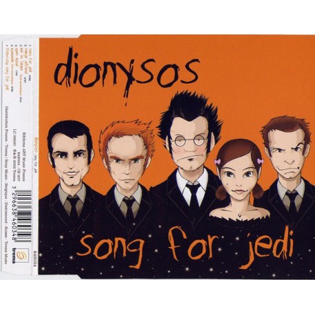 Dionysos  ‎– Song For Jedi - CD Maxi 5 Tracks + Vidéo
