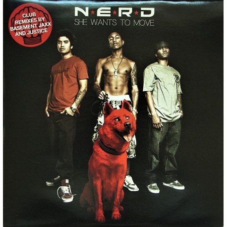 N*E*R*D ‎– She Wants To Move - Maxi Vinyl 12 inches