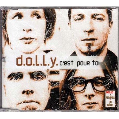 Dolly  ‎– C'Est Pour Toi - CD Maxi 4 Tracks