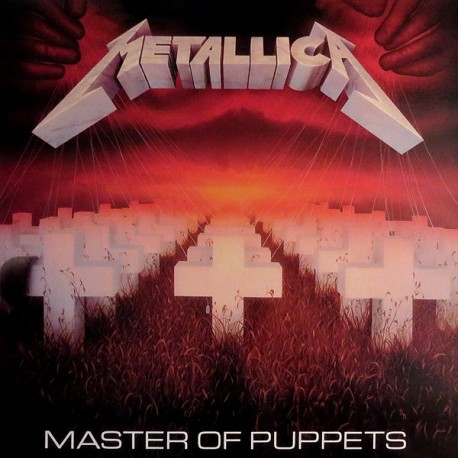Metallica ‎– Master Of Puppets - LP Vinyl Album Coloured Yellow
