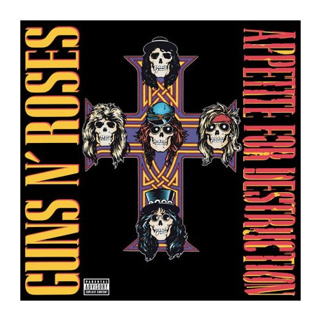 Guns N' Roses ‎– Appetite For Destruction - LP Vinyl Album - Edition 180 Gr.