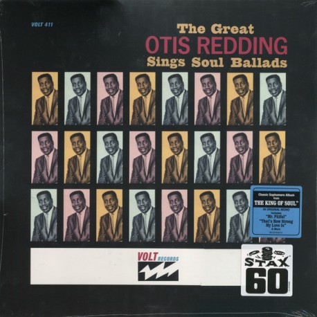  Otis Redding ‎– The Great Otis Redding Sings Soul Ballads - LP inyl Album