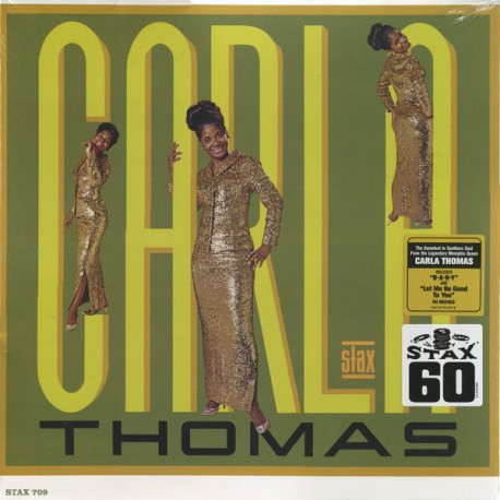 Carla Thomas ‎– Carla - LP Vinyl Album - Mono Version