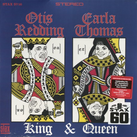 Otis Redding & Carla Thomas ‎– King & Queen - LP Vinyl Album