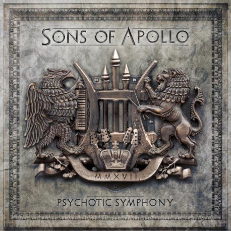 Sons Of Apollo ‎– Psychotic Symphony  Double LP Vinyl + CD Album - Coloured Gold