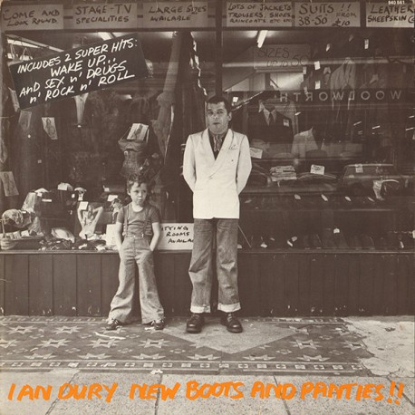Ian Dury ‎– New Boots And Panties !! - LP Vinyl Album Gatefold