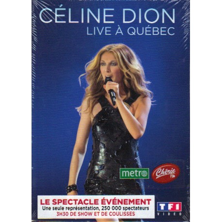 Céline Dion ‎– Live In Quebec - DVD 