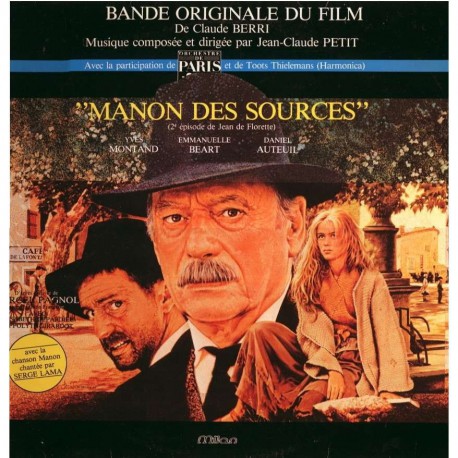 Musique de Film - Manon Des Sources - Jean Claude Petit - LP Vinyl