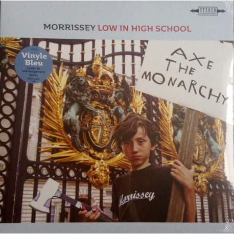 Morrissey (The Smiths) ‎– Low In High School - LP Vinyl Album - Coloured Blue French Version