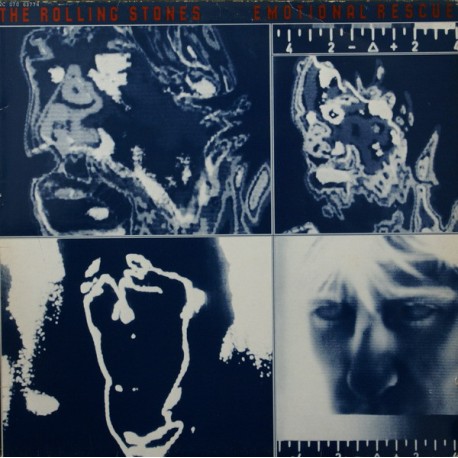The Rolling Stones ‎– Emotional Rescue - LP Vinyl Album + Giant Poster