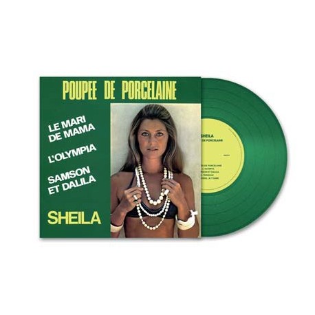 Sheila - Poupée de porcelaine - LP Vinyl Album - Coloured Green - Limited Edition