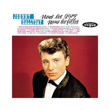 Johnny Hallyday - Nous les Gars, Nous les Filles - LP Vinyl Album