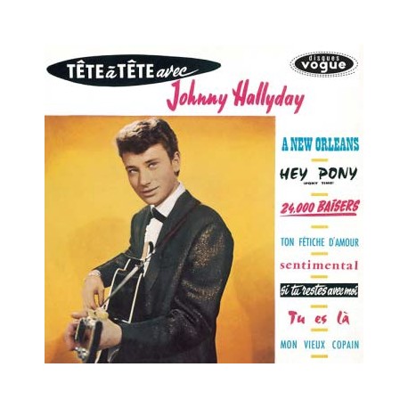 Johnny Hallyday - Tête à Tête avec Johnny Hallyday - LP Vinyl Album