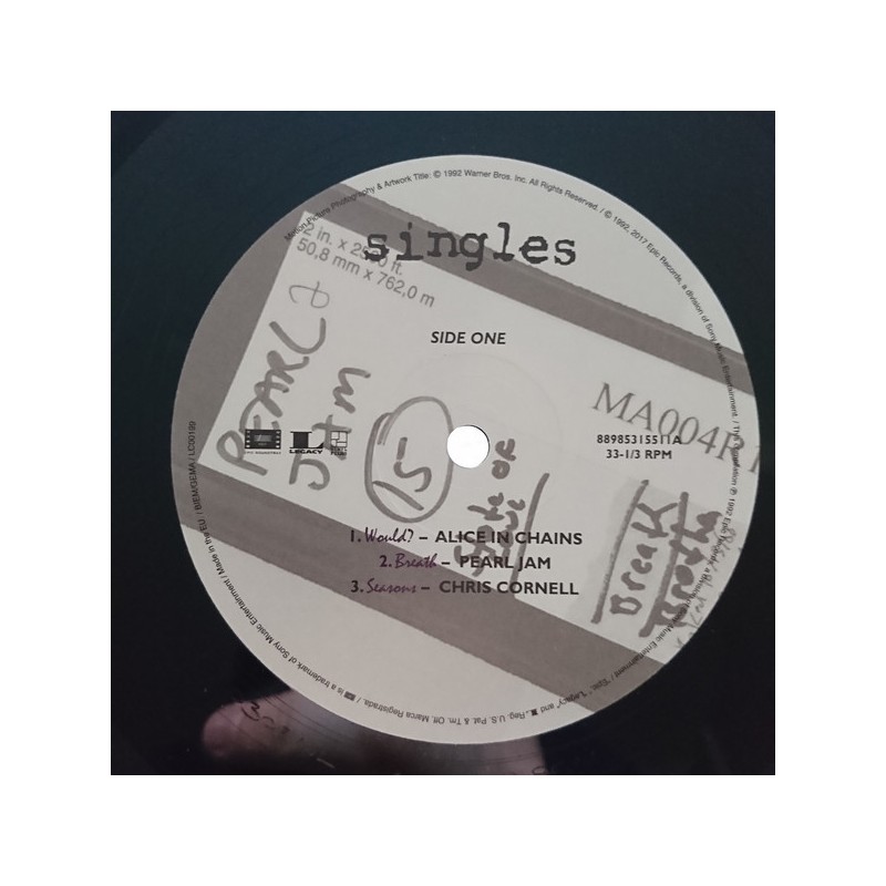 singles soundtrack vinyl singles soundtrack vinyl