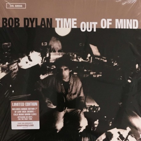 Bob Dylan ‎– Time Out Of Mind Double LP Vinyl Album + 7 inches - Limited Edition
