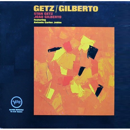 Stan Getz - João Gilberto Featuring Antonio Carlos Jobim ‎– LP Vinyl Album