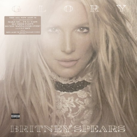 Britney Spears ‎– Glory - Double LP Vinyl Album Deluxe Edition