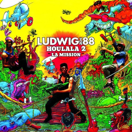 Ludwig Von 88 ‎– Houlala 2 La Mission - LP Vinyl Album