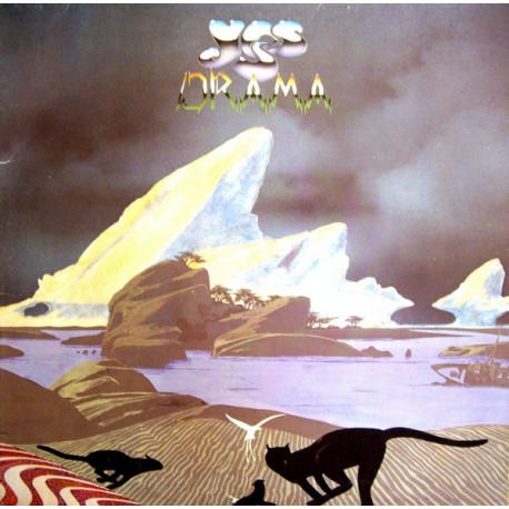 Yes ‎– Drama - LP Vinyl Album - Gatefold Sleeve