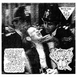 Chaos U.K ‎– Short Sharp Shock - LP Vinyl Album