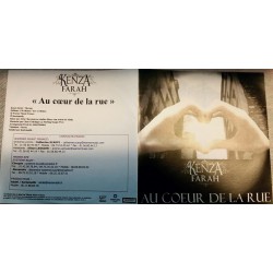 Kenza Farah - Au Coeur De La Rue - CDr Single Promo