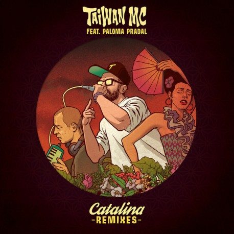 Taiwan MC & Paloma Pradal ‎– Catalina Remixes - Maxi Vinyl 12 inches + Free MP3