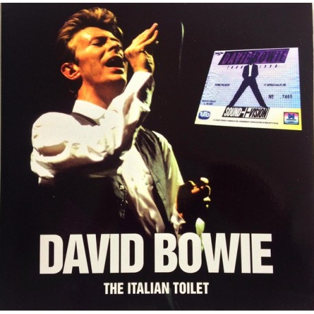 David Bowie ‎– The Italian Toilet - Double LP Vinyl Album Coloured Red Limited Edition