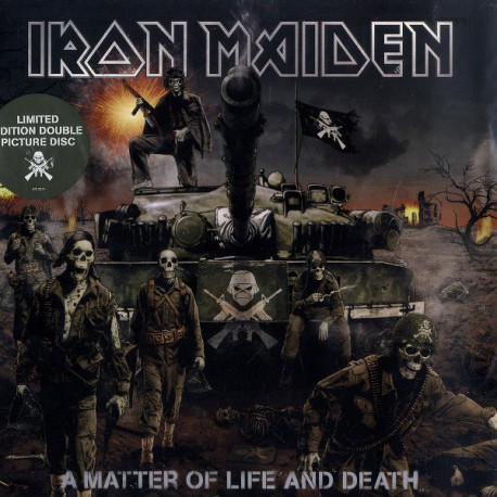 Iron Maiden ‎– A Matter Of Life And Death - Double LP Vinyl Album