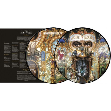 Michael Jackson ‎– Dangerous - Double LP Vinyl Album Picture Disc