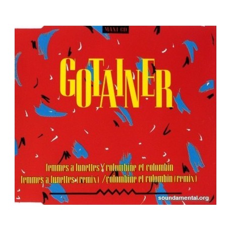 Richard Gotainer - Femmes À Lunettes - CD Maxi 4 Tracks