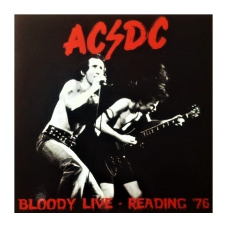 AC/DC ‎– Bloody Live - Reading '76 - LP Vinyl Album Coloured