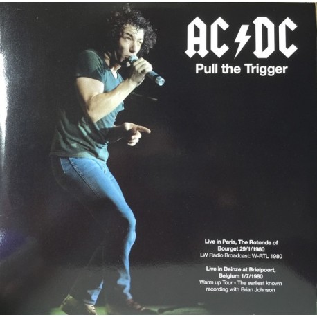 AC/DC ‎– Pull The Trigger - Double LP Vinyl Album Coloured