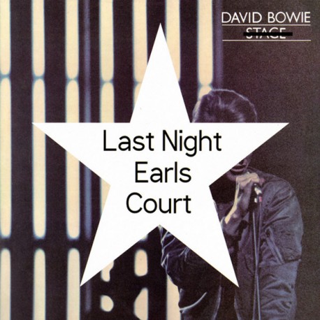 David Bowie ‎– Last Night Earls Court - Double LP Vinyl Album Coloured Blue