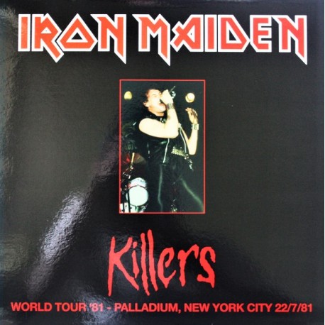 Iron Maiden ‎– Killers World Tour '81 Palladium NYC - LP Vinyl Album Coloured