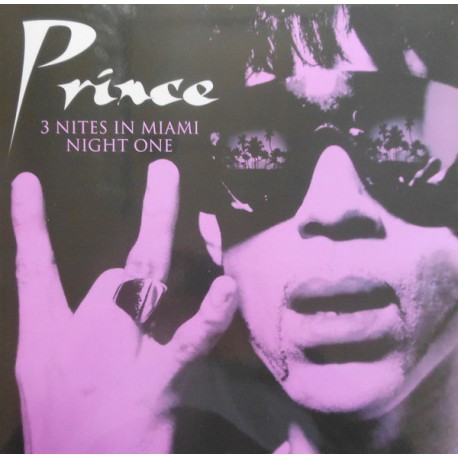 Prince ‎– 3 Nites In Miami - Night One- Double LP Vinyl Album