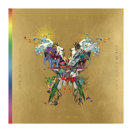 Coldplay ‎– Live In Buenos Aires / Live In São Paulo / A Head Full Of Dreams - Triple LP Vinyl + 2 DVD