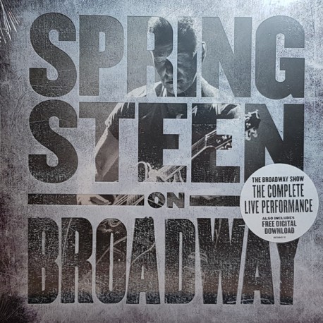 Bruce Springsteen ‎– Springsteen On Broadway - 4 LP Vinyl Live Performance