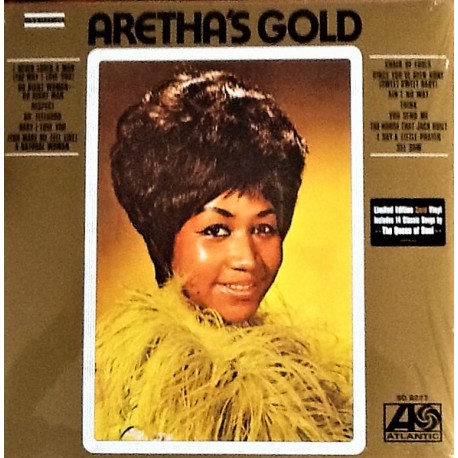 Aretha Franklin ‎– Aretha's Gold - LP Vinyl Album - Limited Edition