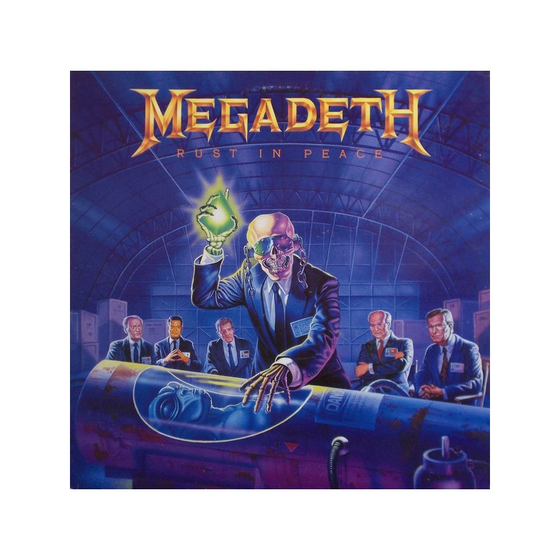Vinyl Megadeth, Rust In Peace album lp, Europe, 2018, Hard Rock Metal Vinyl Megadeth, Rust In Peace album lp, Europe, 2018, Hard Rock Metal