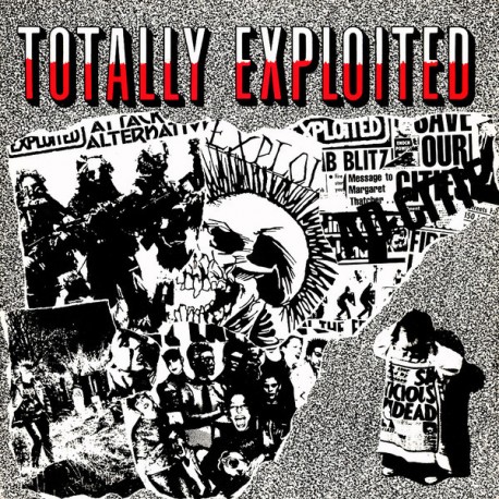 The Exploited ‎– Totally Exploited - LP Vinyl Album