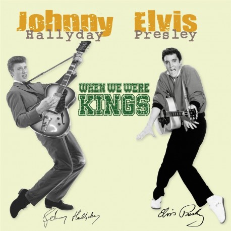 Elvis Presley & Johnny Hallyday ‎– When We Were Kings  - Double LP Vinyl Album