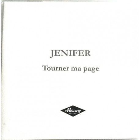 Jenifer - Tourner Ma Page - CD Single Promo