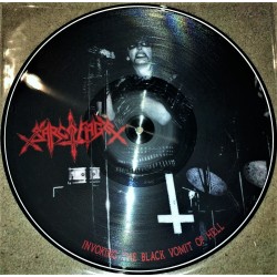 Sarcófago ‎– Invoking The Black Vomit Of Hell - LP Vinyl Album Picture Disc