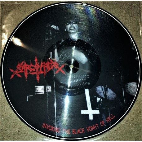 Sarcófago ‎– Invoking The Black Vomit Of Hell - LP Vinyl Album Picture Disc