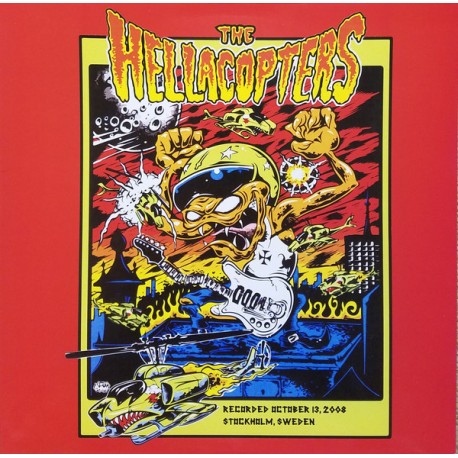 The Hellacopters ‎– Recorded October 13, 2008 Stockholm, Sweden - LP Vinyl Album