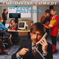 The Divine Comedy ‎– Office Politics - Double LP Vinyl Album Coloured Blue & WhiteEdition