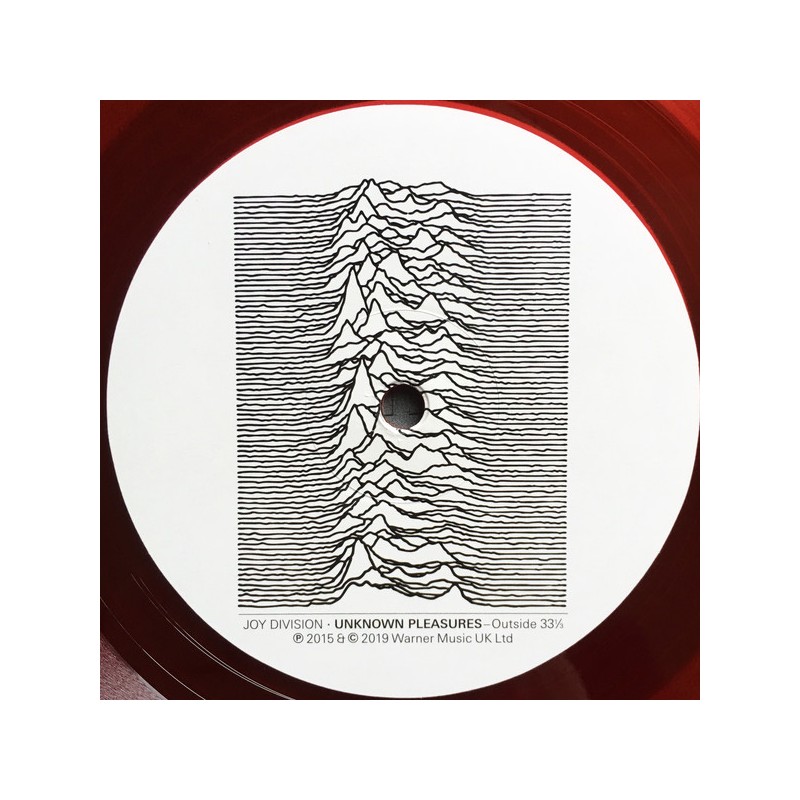 Vinyl Joy Division Unknown Pleasures album LP 40th Anniversary Limited