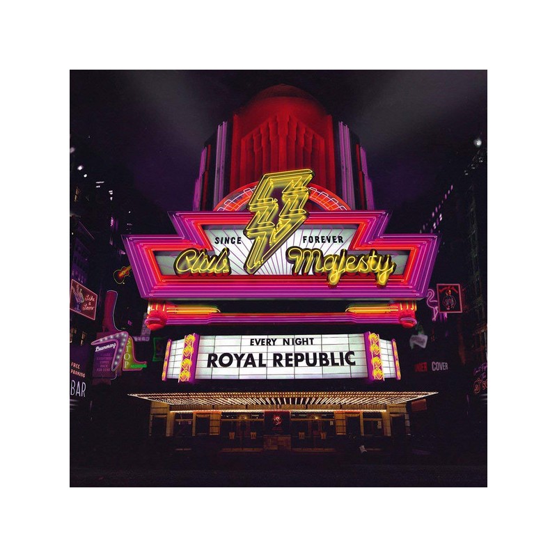 Vinyl Royal Republic, Club Majesty album LP 2019, Nuclear Blast 278903