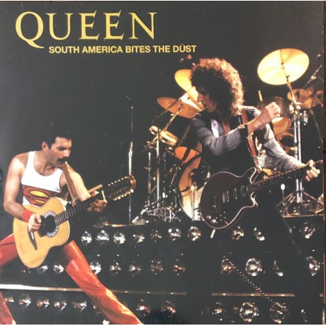 Queen ‎– South America Bites The Dust - Double LP Vinyl Coloured Limited Edition